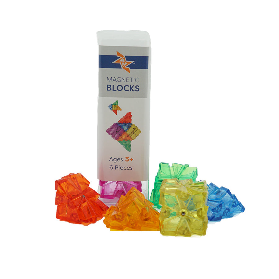 ZAZ Magnetic Blocks 6pc Travel Set