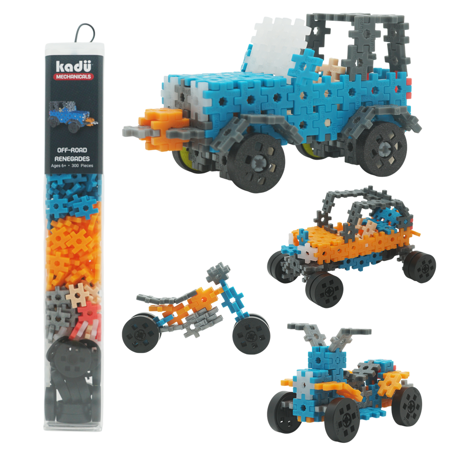KADÜ Off-Road Renegades Blue + Orange 4 In 1