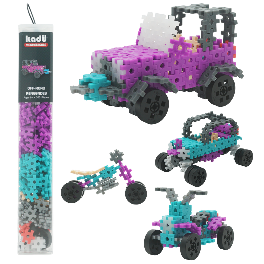 KADÜ Off-Road Renegades Purple + Green 4 In 1